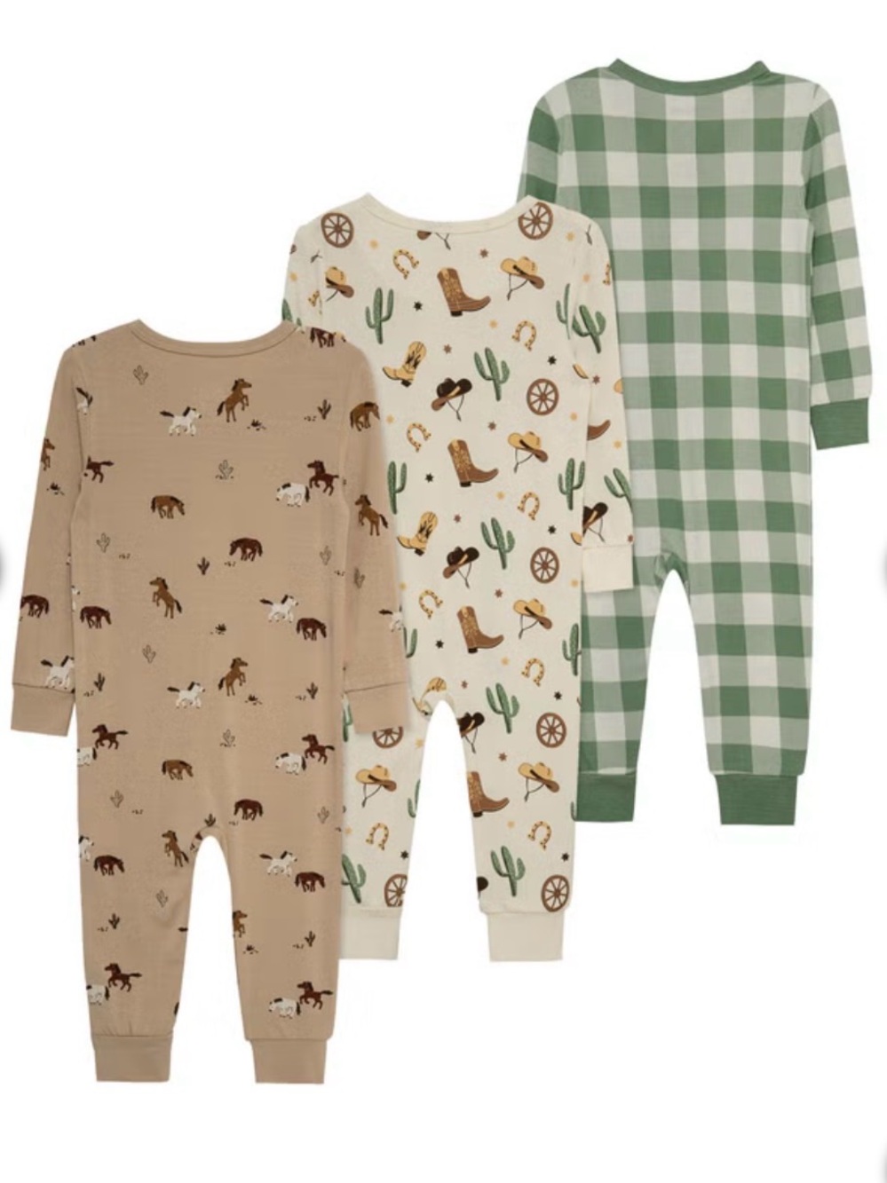 Little Me 3-pack Baby Sleepers